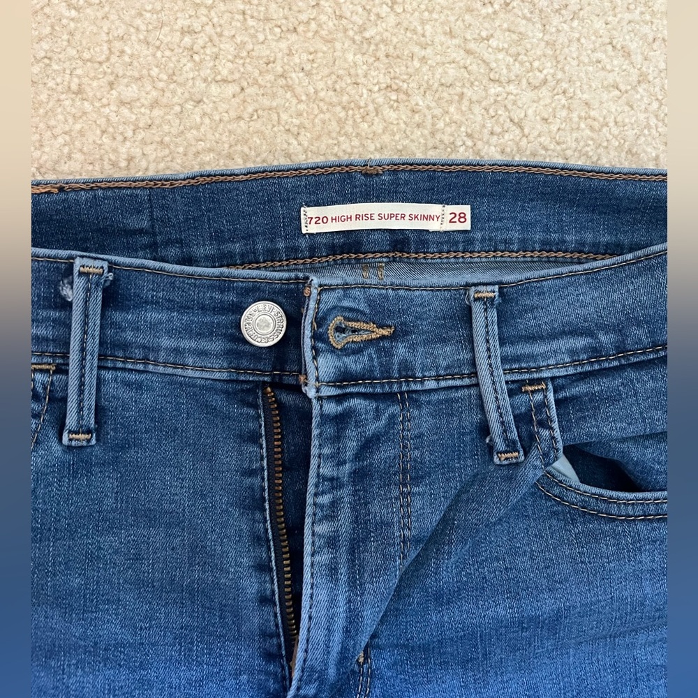 Levi's Women's 720 High Rise Super Skinny Jeans